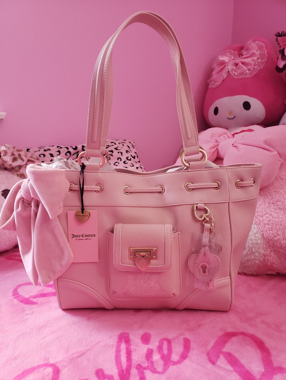NWT Royal to Juicy Daydreamer Pink Clay Juicy Couture
